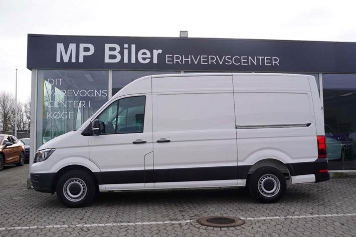 Hvid VW Crafter 35 fra 2022