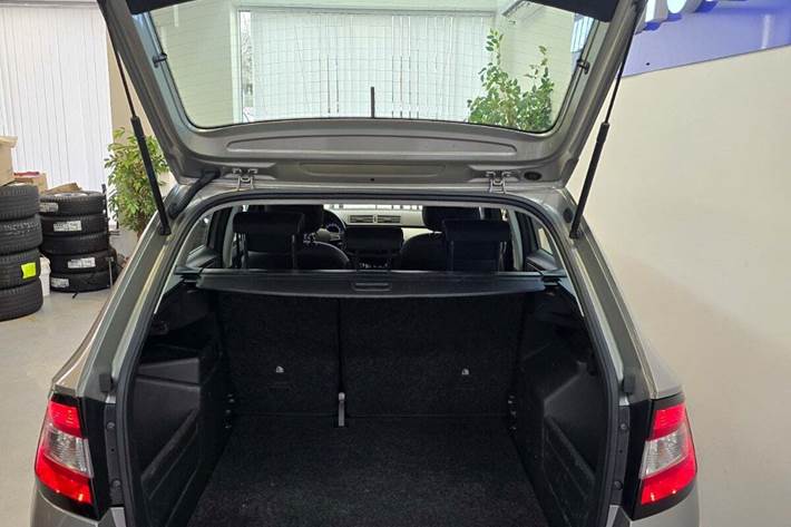 Beige Skoda Fabia fra 2019