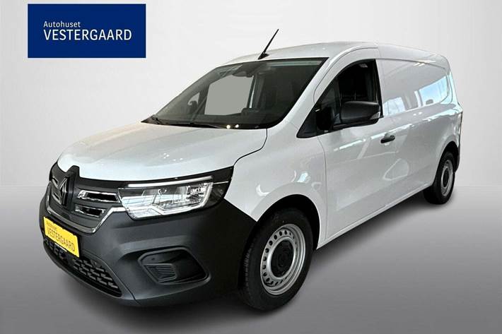 Hvid Renault Kangoo fra 2025 set udefra