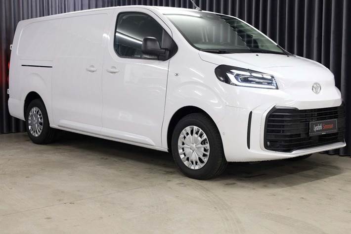 Hvid Toyota ProAce fra 2025