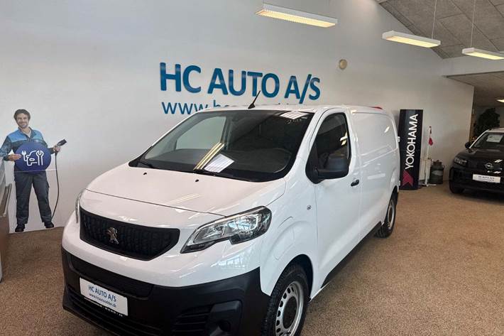 Hvid Peugeot e-Expert fra 2024
