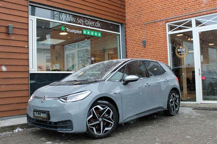 Grå VW ID.3 fra 2020