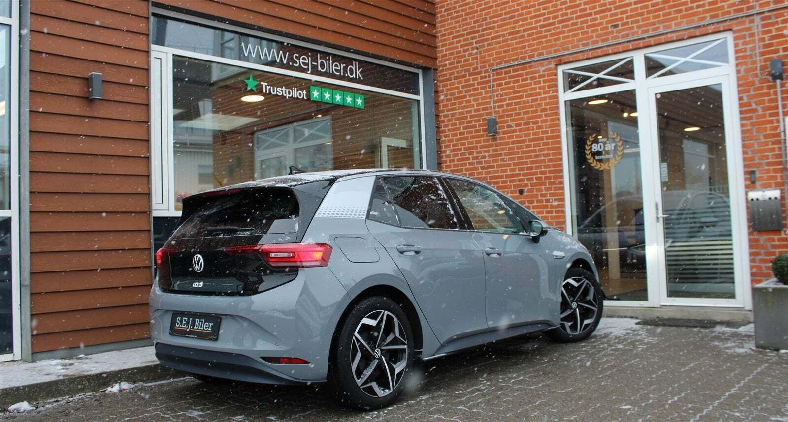 Grå VW ID.3 fra 2020