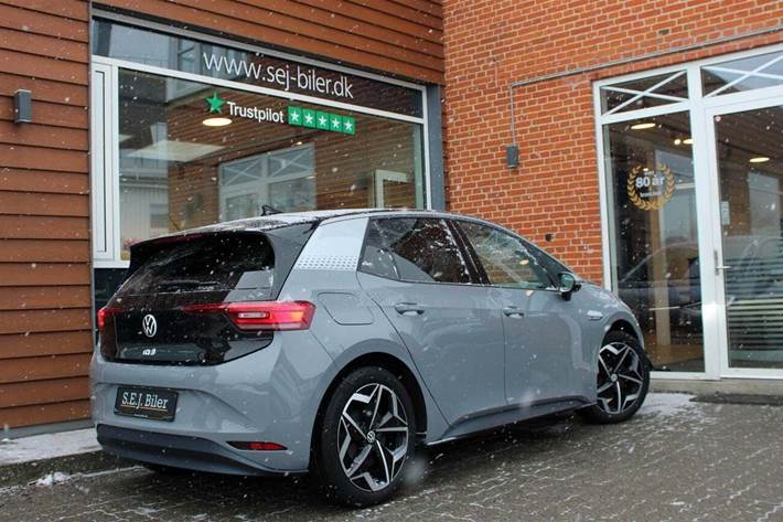 Grå VW ID.3 fra 2020