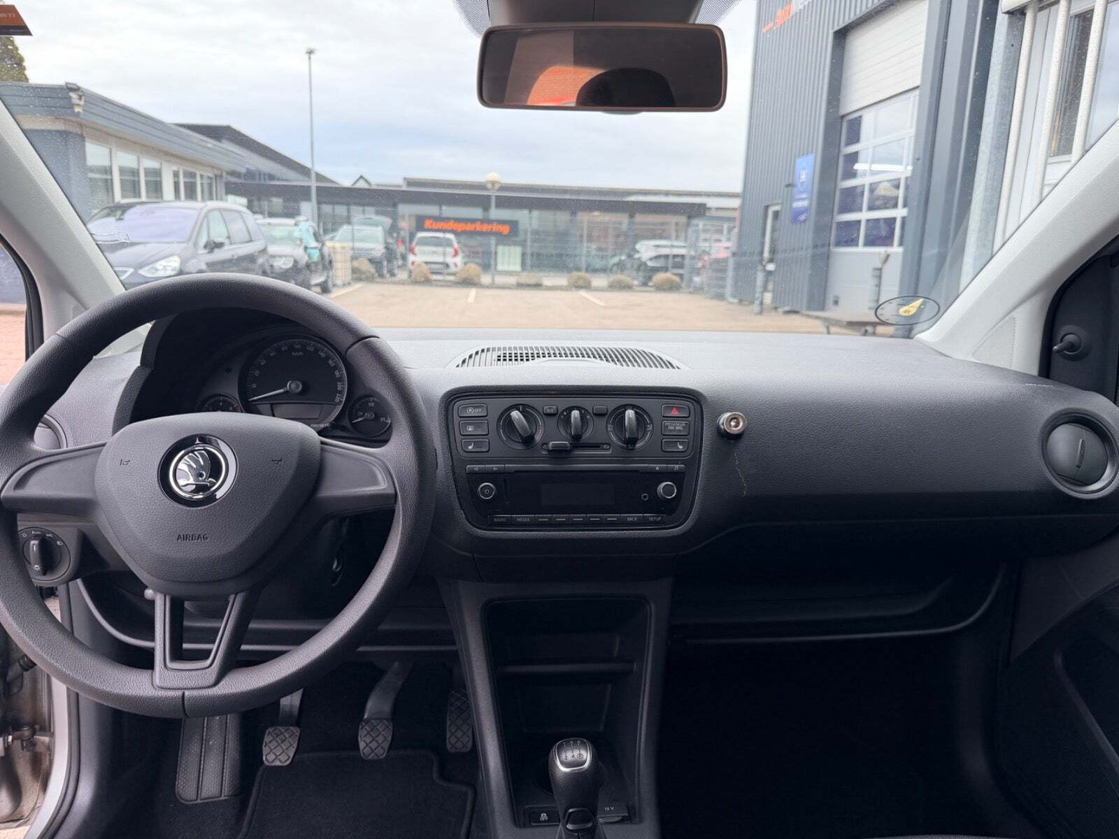 Hvid Skoda Citigo fra 2018