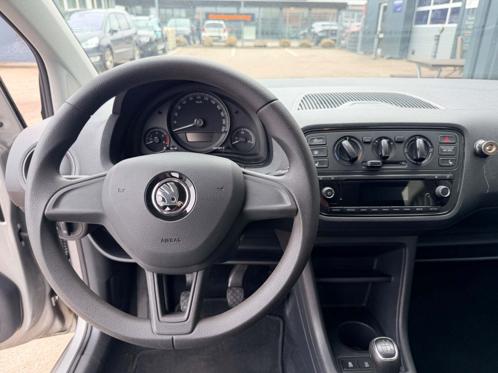 Hvid Skoda Citigo fra 2018