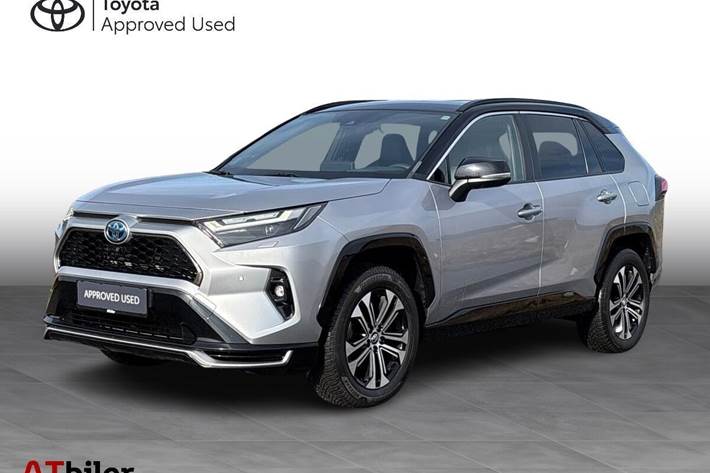 Sort Toyota RAV4 Plug-in fra 2022 set udefra