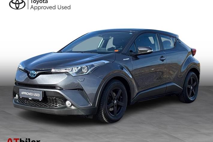Sort Toyota C-HR fra 2018 set udefra