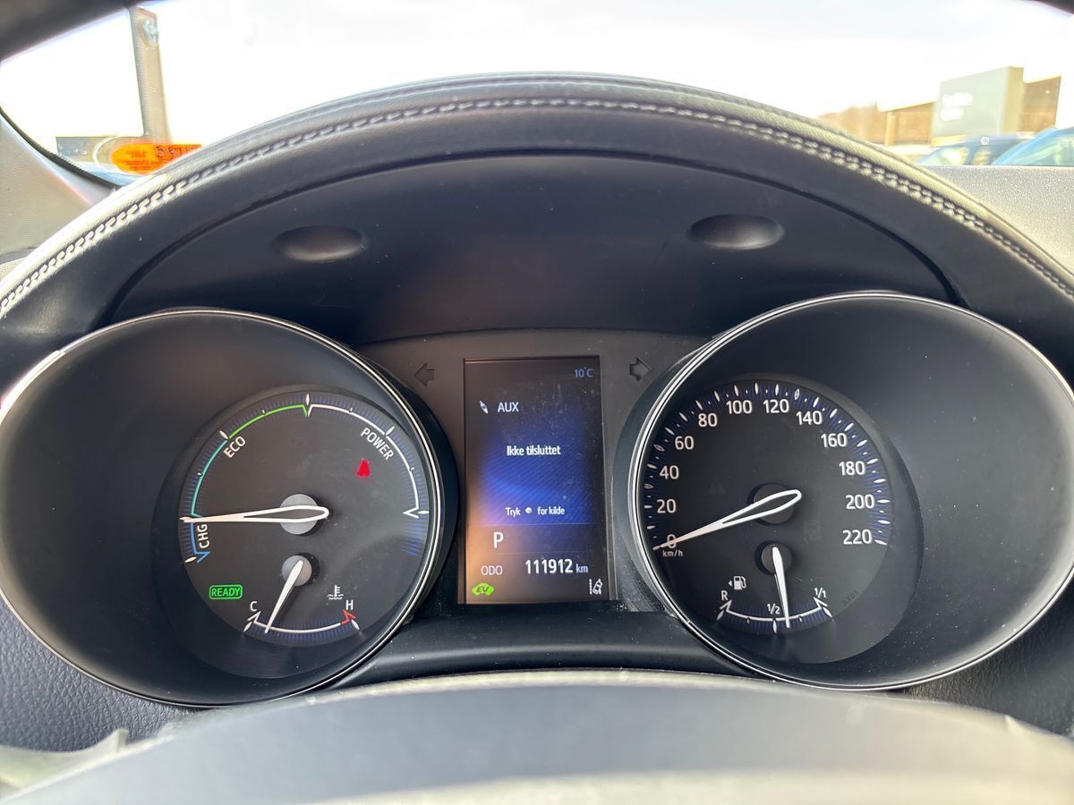 Sort Toyota C-HR fra 2018