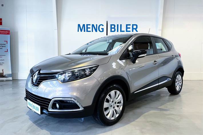 Grå Renault Captur fra 2016