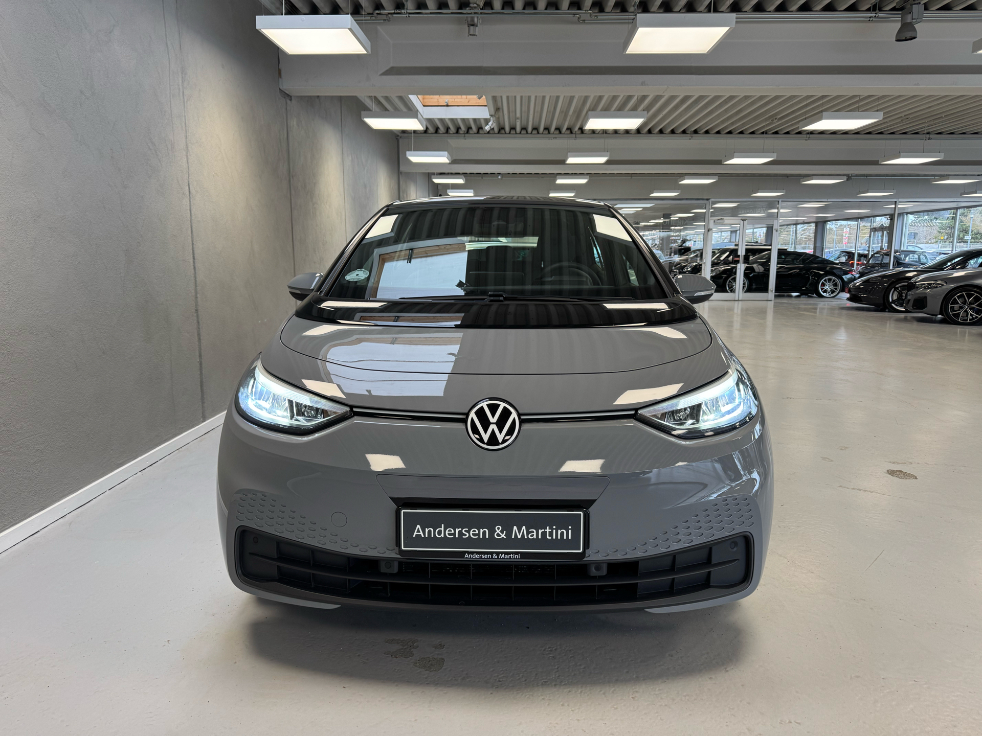 Grå VW ID.3 fra 2021