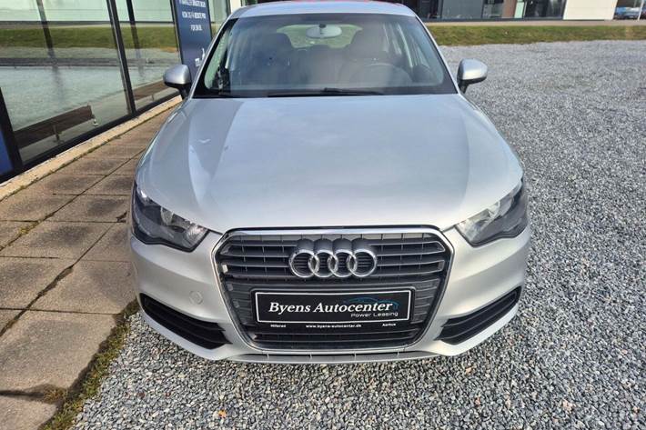 Sølv Audi A1 fra 2013