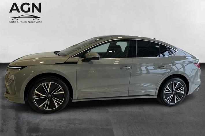 Grå Skoda Enyaq fra 2026