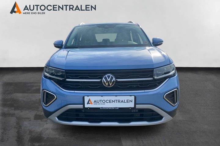 Blå VW T-Cross fra 2026