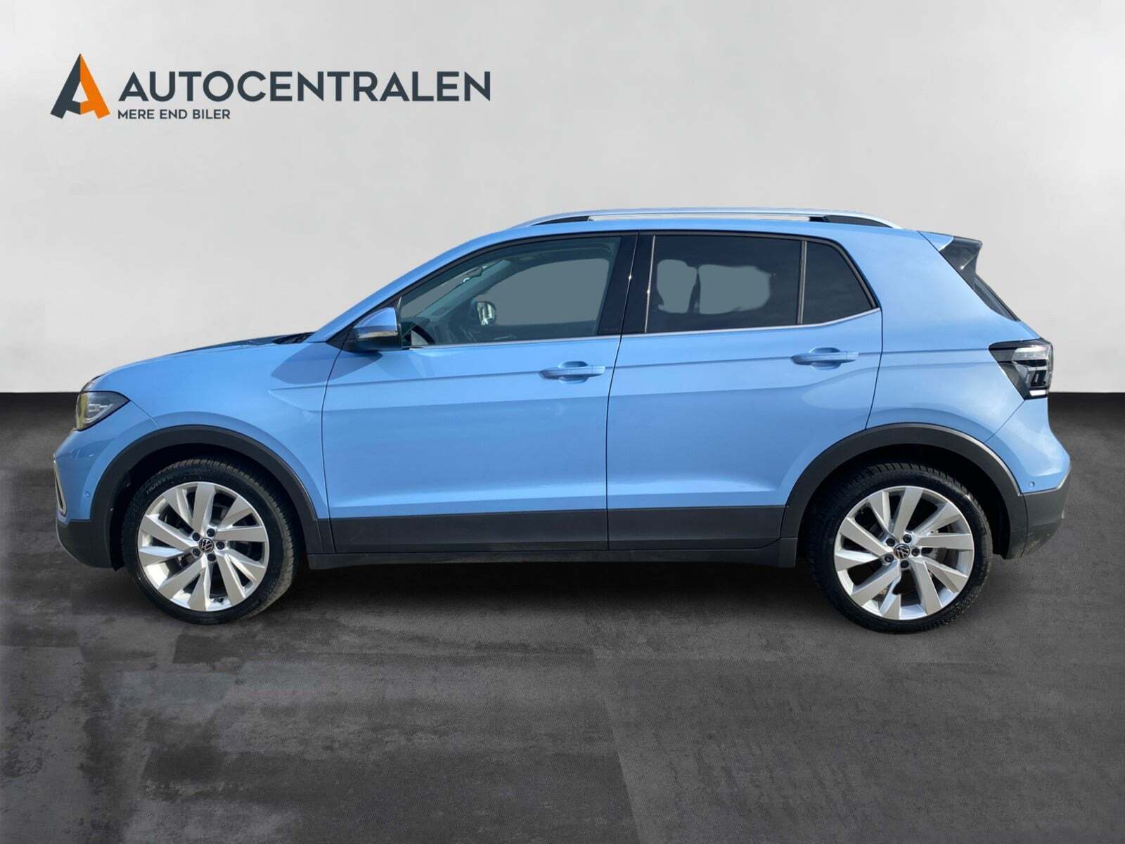 Blå VW T-Cross fra 2026