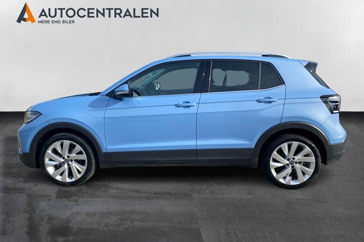 Blå VW T-Cross fra 2026