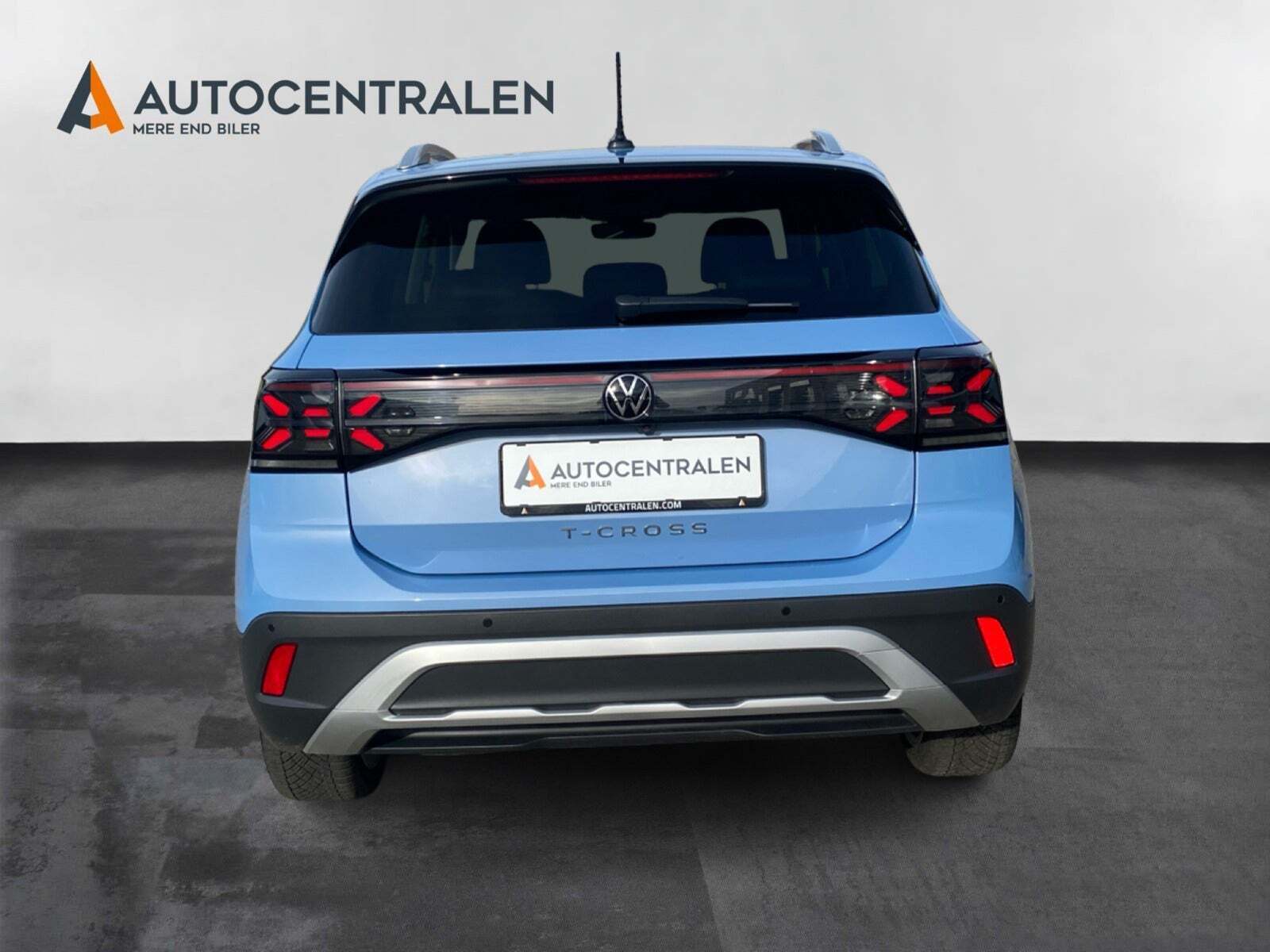 Blå VW T-Cross fra 2026