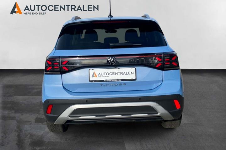 Blå VW T-Cross fra 2026