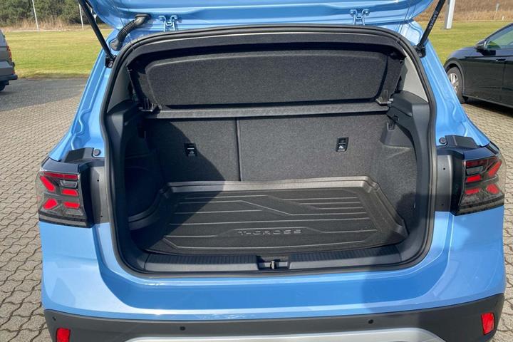 Blå VW T-Cross fra 2026
