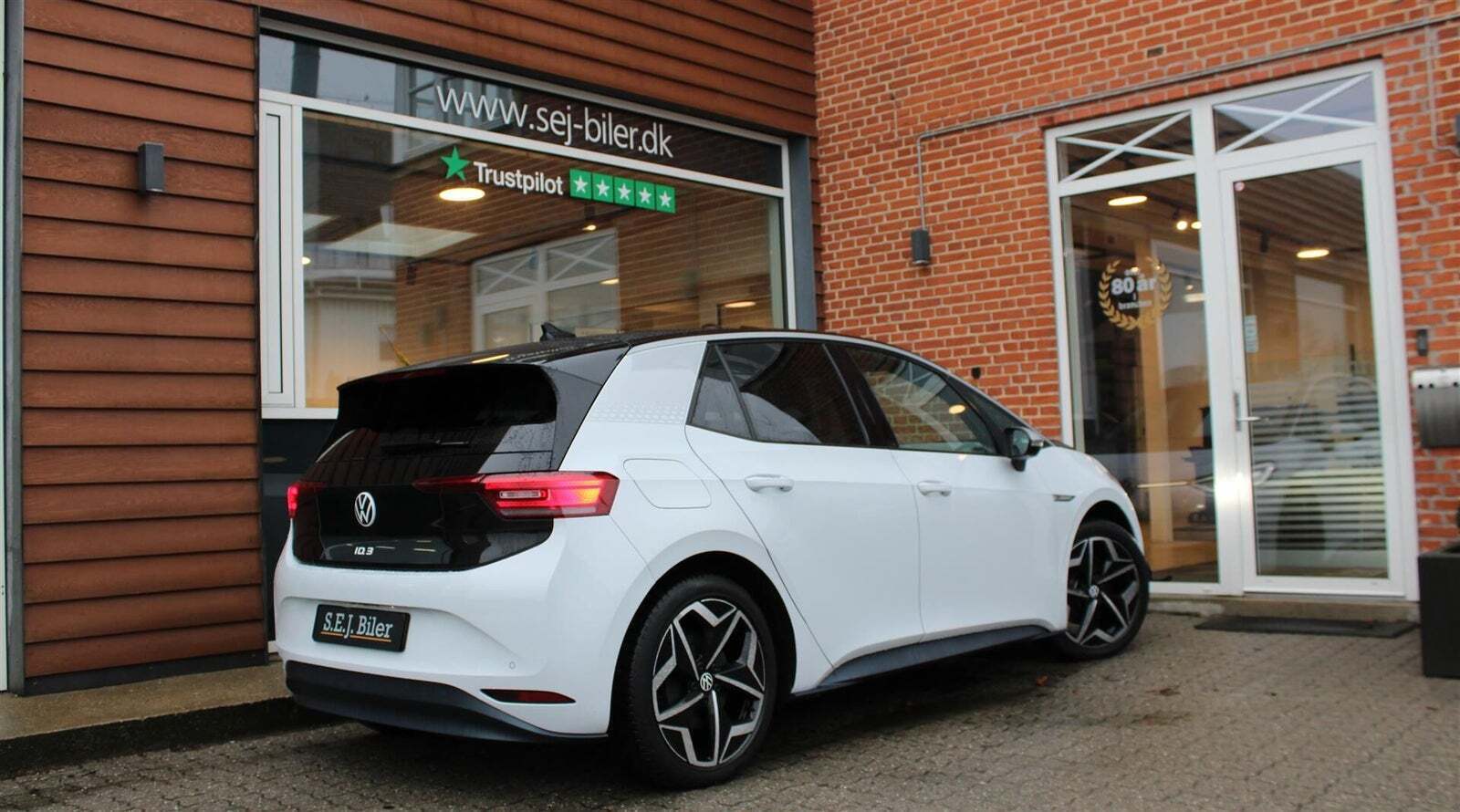 Hvid VW ID.3 fra 2020