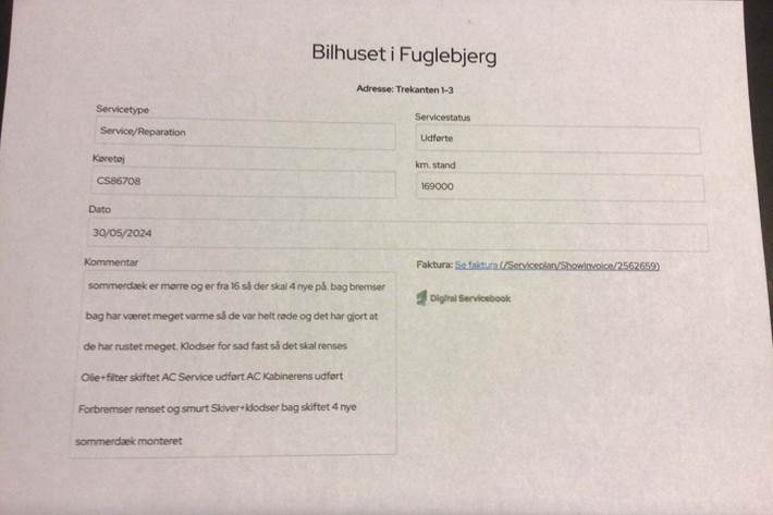 Hvid VW Polo fra 2017