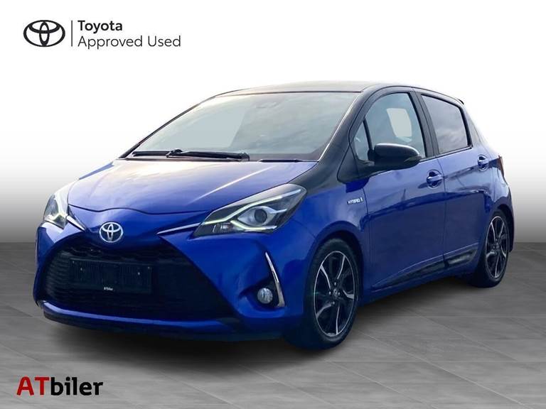 Toyota Yaris 1,5 Hybrid Flavour BLÅ E-CVT 100HK 5d Trinl. Gear