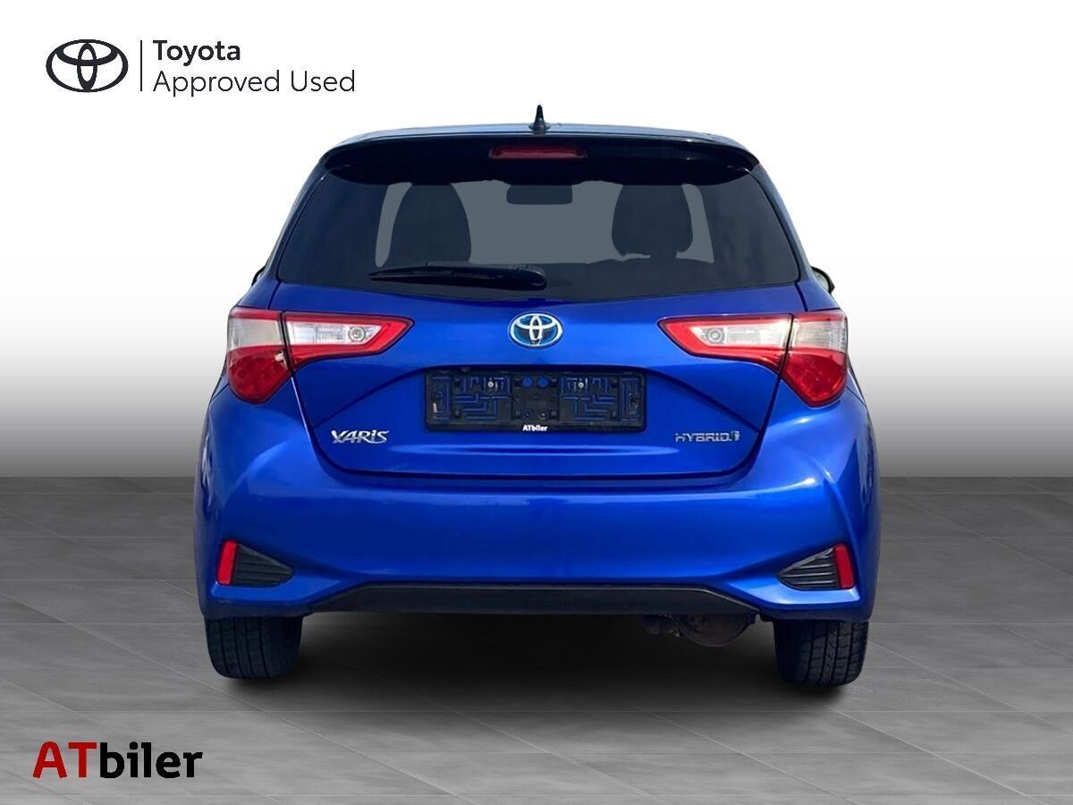 Toyota Yaris 1,5 Hybrid Flavour BLÅ E-CVT 100HK 5d Trinl. Gear