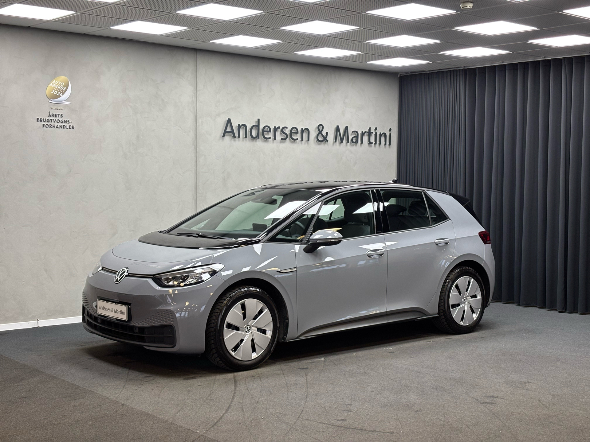 Grå VW ID.3 fra 2021