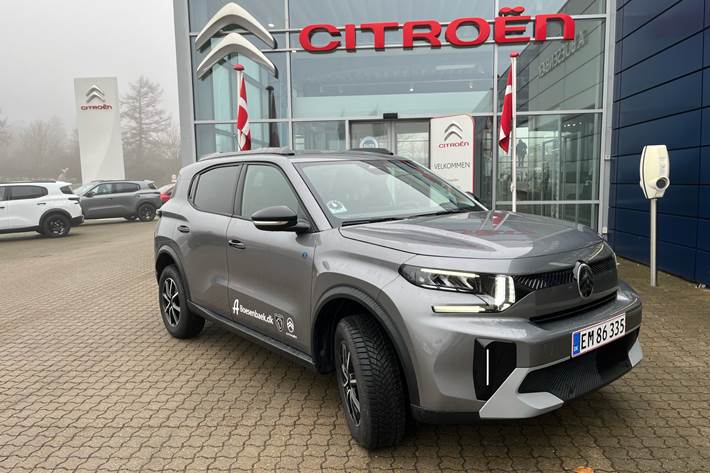 Grå Citroën e-C3 Aircross fra 2025 set udefra