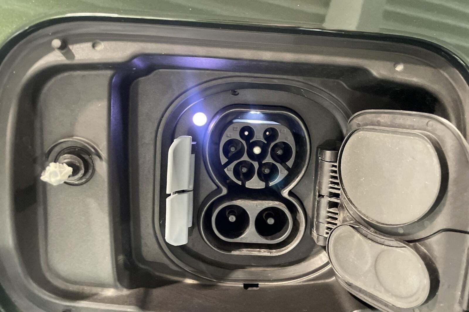 Grøn BMW i4 fra 2024