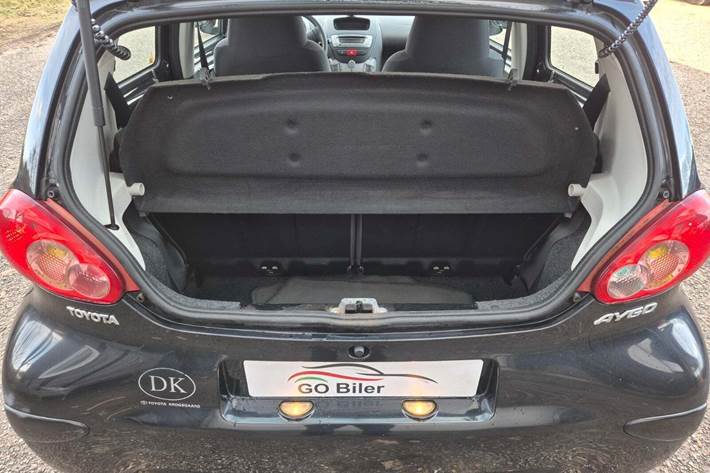 Grøn Toyota Aygo fra 2007