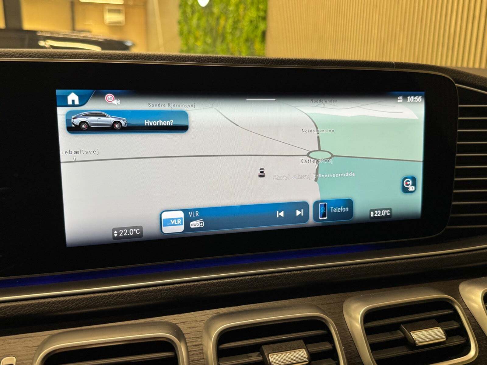 Grå Mercedes GLE53 fra 2025