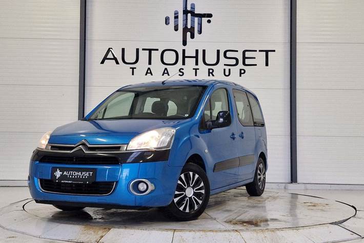 Blå Citroën Berlingo fra 2012
