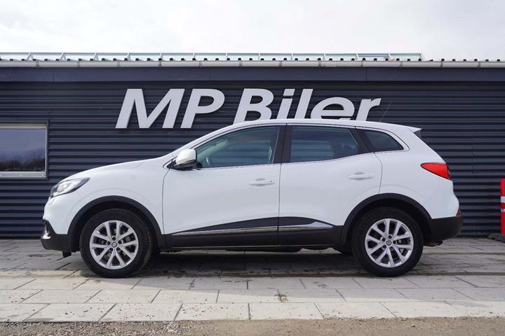 Hvid Renault Kadjar fra 2017