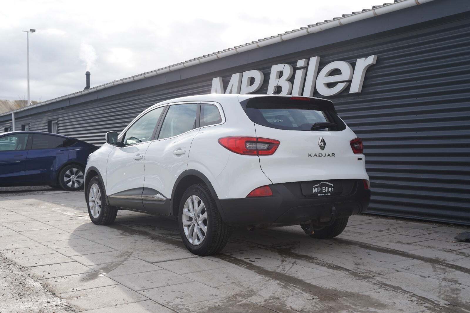 Hvid Renault Kadjar fra 2017