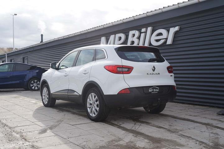 Hvid Renault Kadjar fra 2017