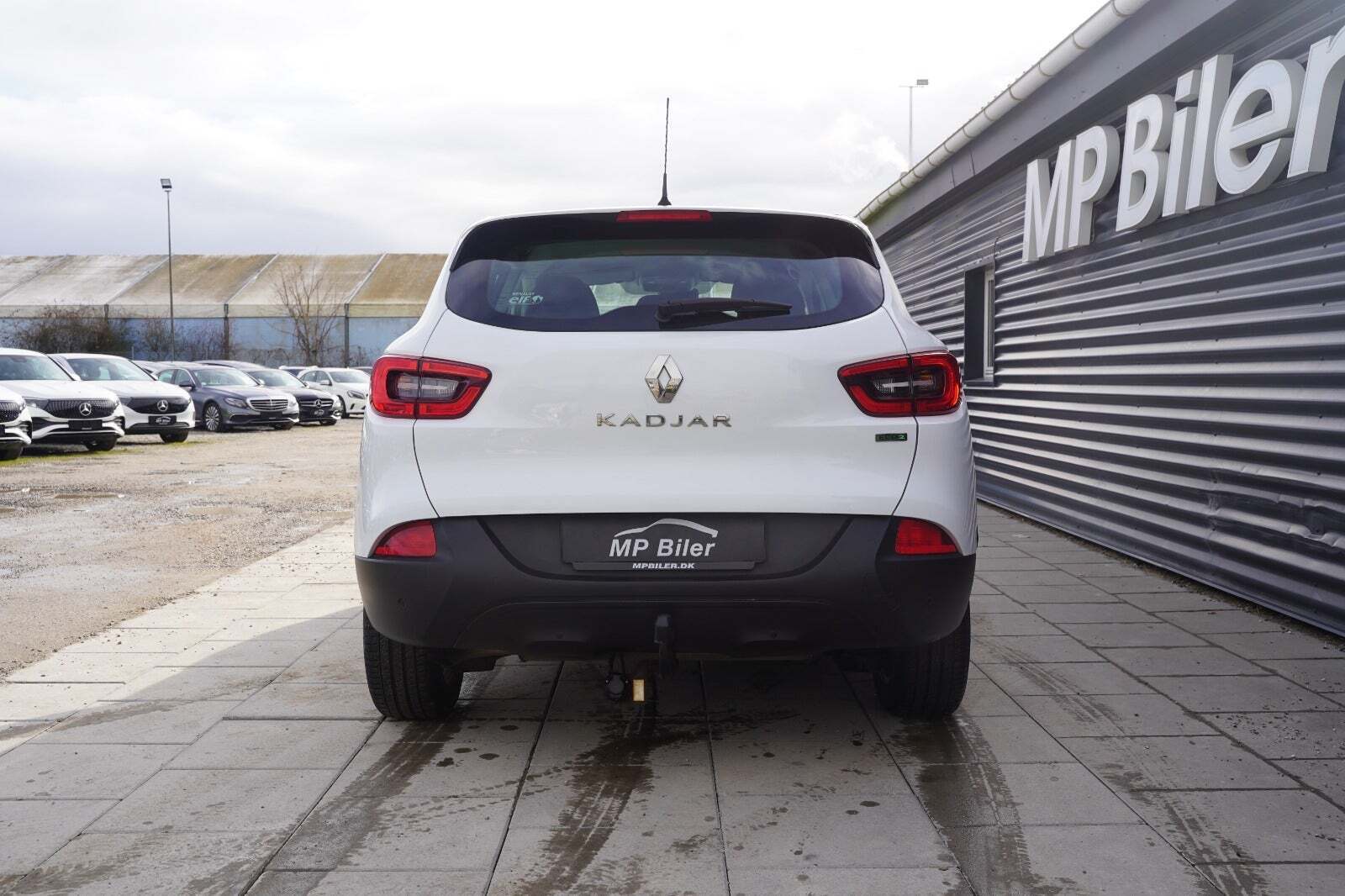 Hvid Renault Kadjar fra 2017