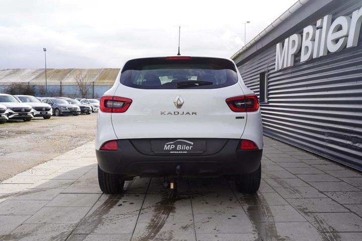 Hvid Renault Kadjar fra 2017