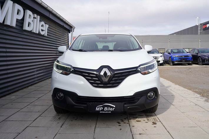 Hvid Renault Kadjar fra 2017