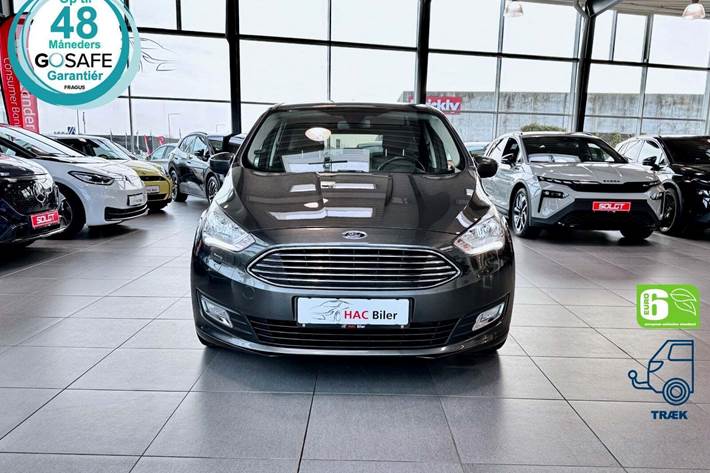 Grå Ford C-MAX fra 2018