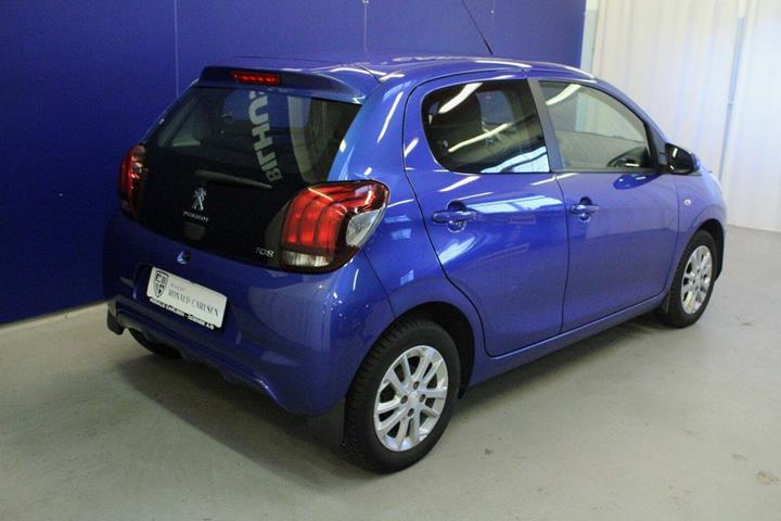 Blå Peugeot 108 fra 2020
