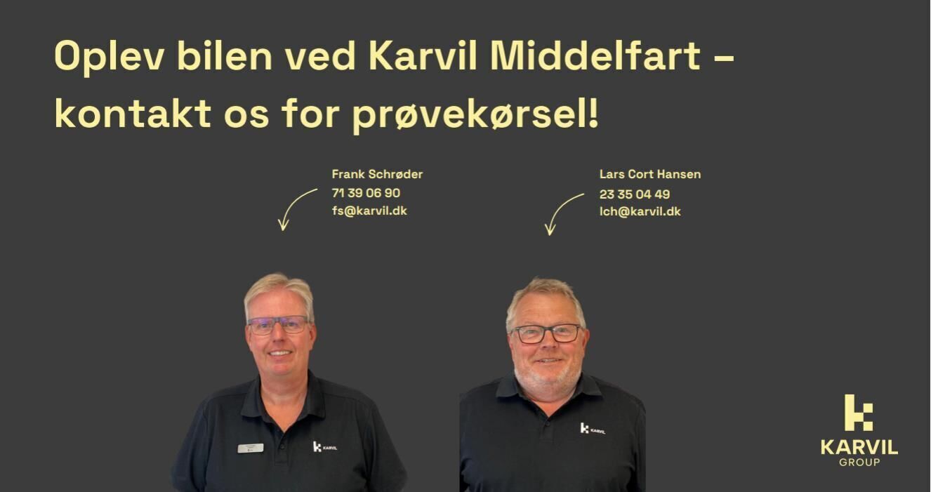 Rød Ford Kuga fra 2020