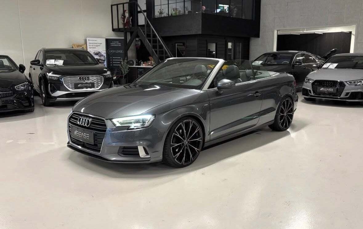 Audi A3 1,4 TFSi 150 S-line Cabriolet S-tr.