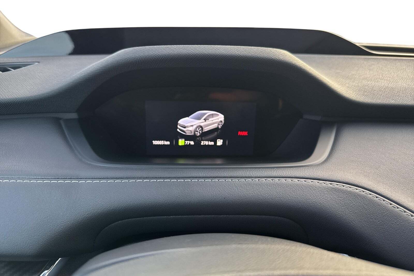 Sølv Skoda Enyaq fra 2023