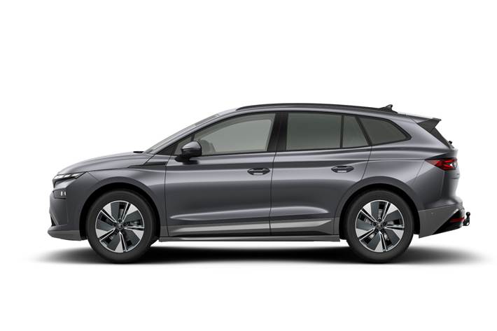 Grå Skoda Enyaq fra 2026