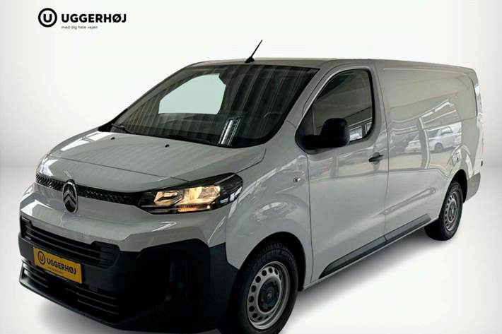 Hvid Citroën Jumpy fra 2026 set udefra