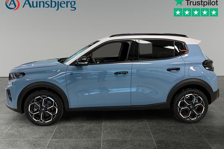 Blå Citroën ë-C3 fra 2024