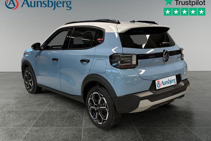 Blå Citroën ë-C3 fra 2024
