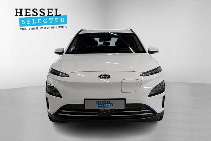 Hvid Hyundai Kona fra 2022