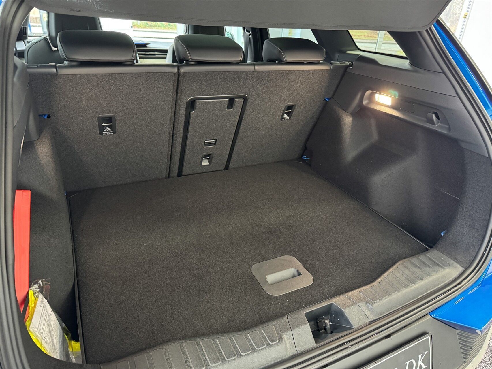 Blå Ford Explorer fra 2024